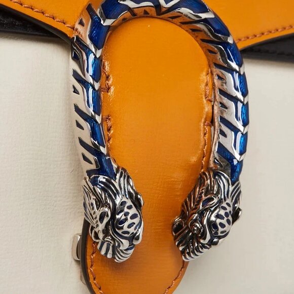 Gucci Tri-Colored Leather Dionysus Small Shoulder Bag - Picture 5 of 12